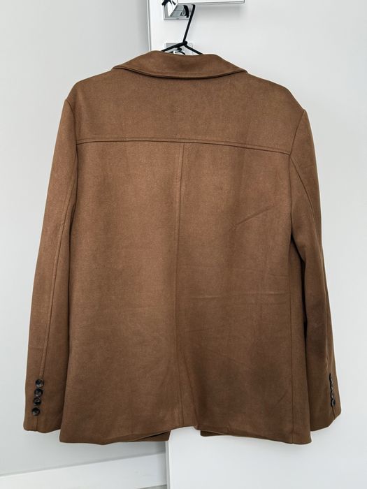 Жакет замшевий коричневий