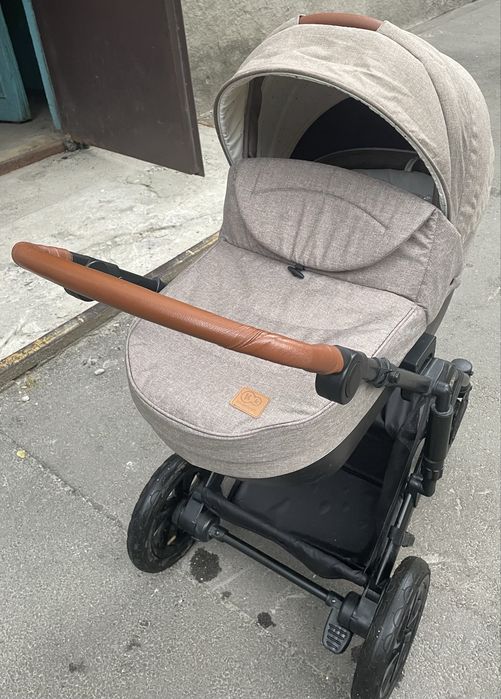 Універсальний візочок Kinderkraft 3 в 1 Prime Beige