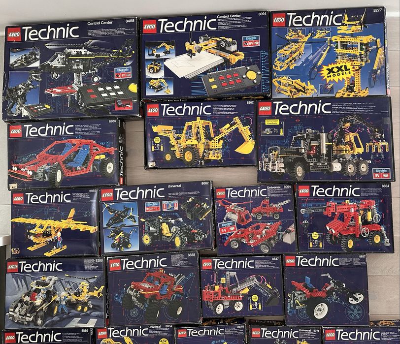 LEGO Technic 8868 8485 8043 8040 8277 kolekcja 47zestawów vintage  + gratisy