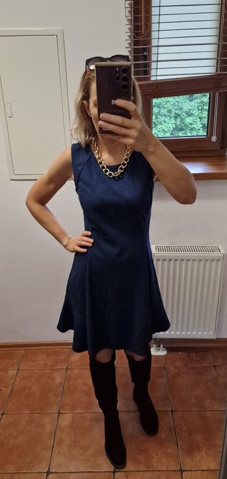 Sukienka Pinko granatowa