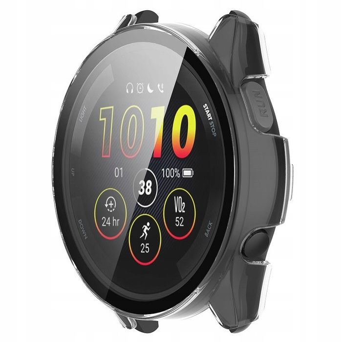 ETUI z WBUDOWANYM SZKŁEM do Garmin Forerunner 965