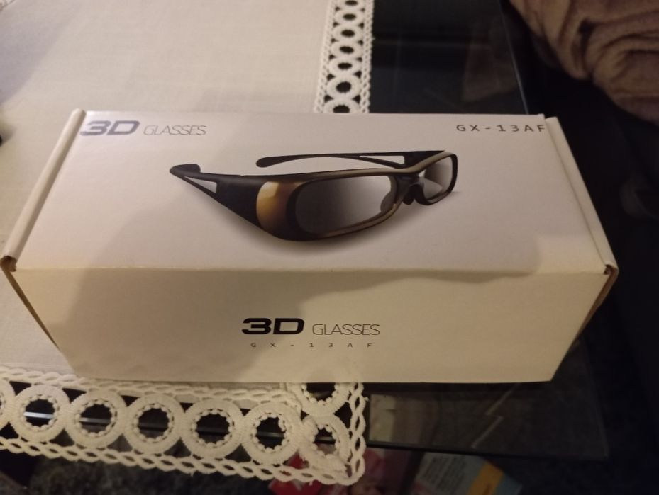 Okulary 3D dwie sztuki