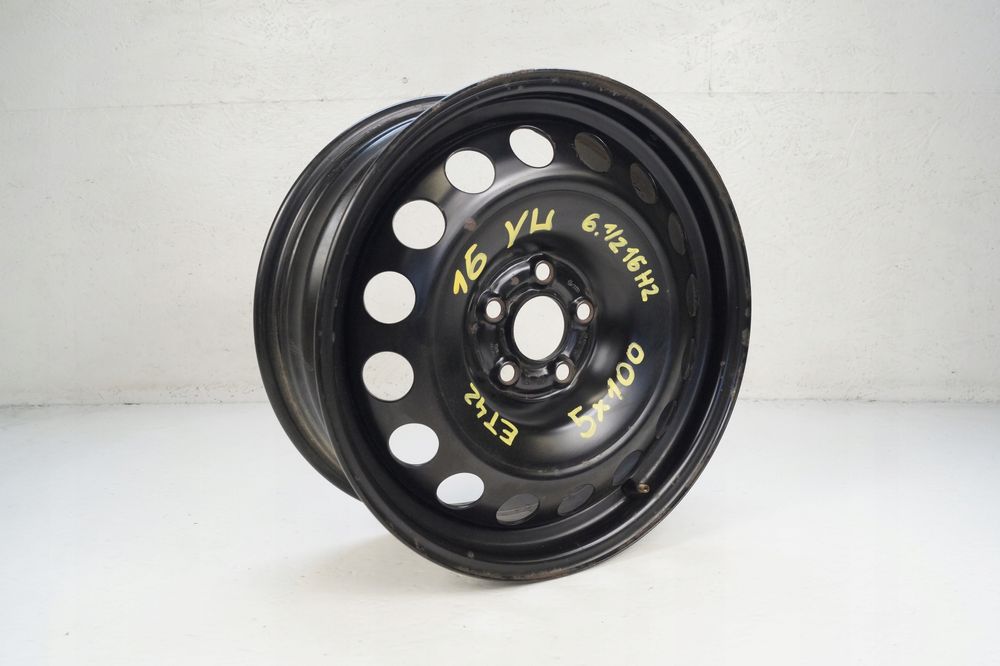 vw audi felga stalowa 16 1j06010227 l/s 6.5 16 h2 et42 5x100