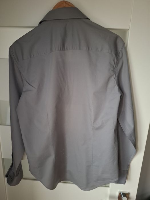 Koszula Calvin Klein slim fit M szara