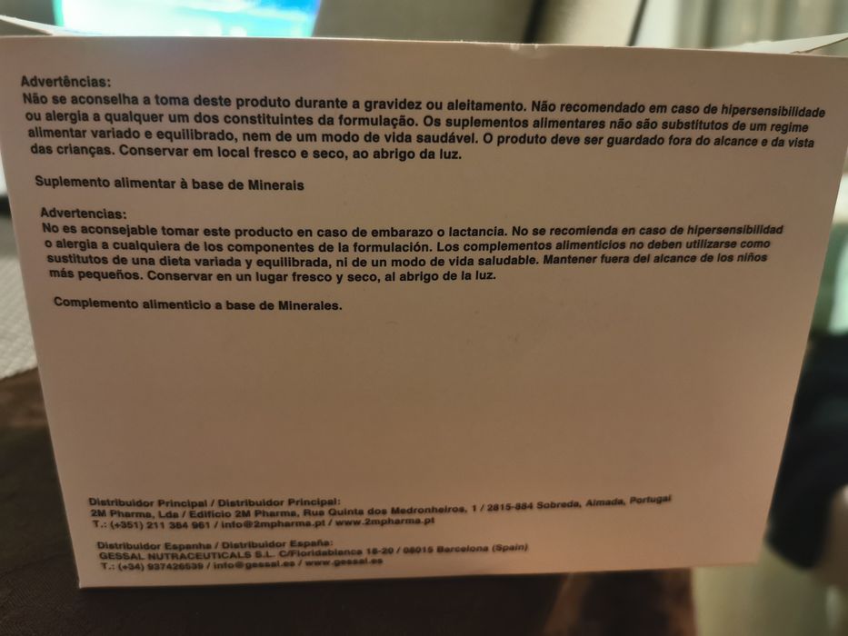 Suplemento alimentar Hawa PH base pharma