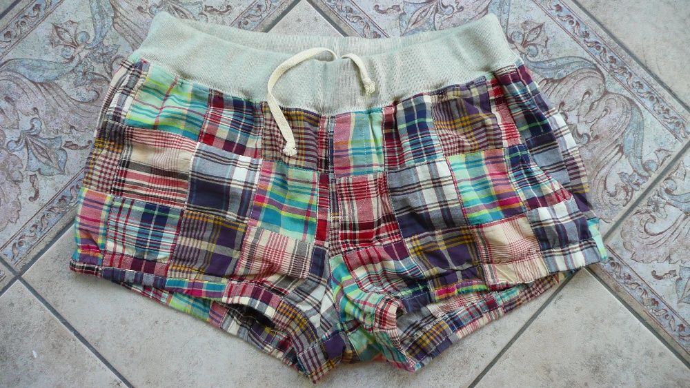 piękne kolorowe spodenki RALPH LAUREN POLO M ciążowe