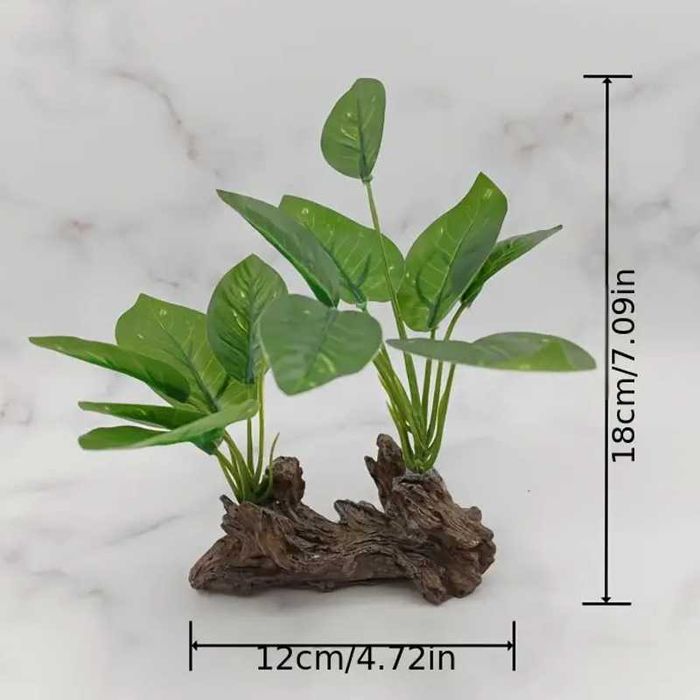 Plantas artificiais para Aquários e Terrários