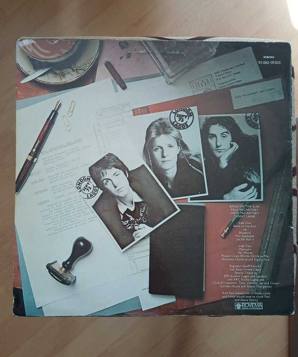 Paul McCartney & Wings* – Band On The Run