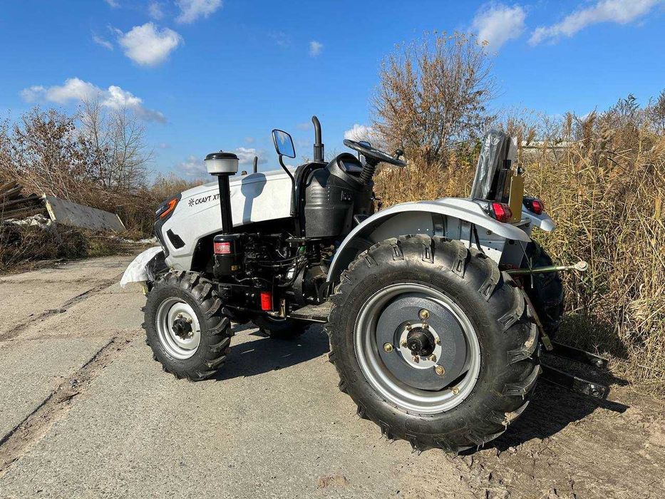 Мінітрактор СКАУТ 244 Ведучій передок доставка Двигун КМ 385 МАСЛА