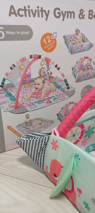 Розвиваючий килимок ,коврик для дітей від 0 до 12.