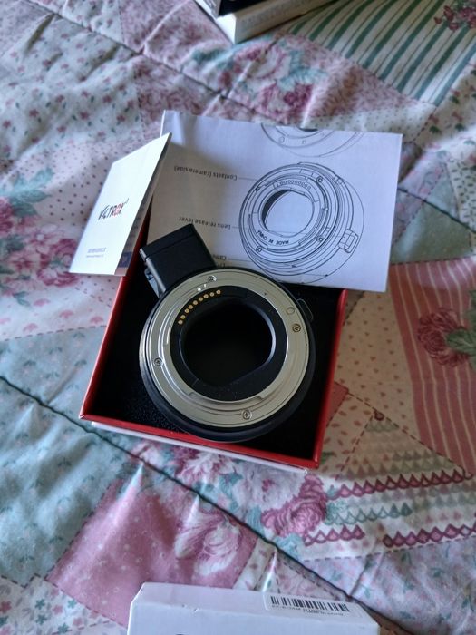 Adaptação EF-EOS M, novo.