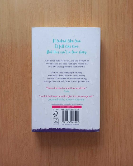 Livro "The places I´ve cried in public", Holly Bourne, em inglês