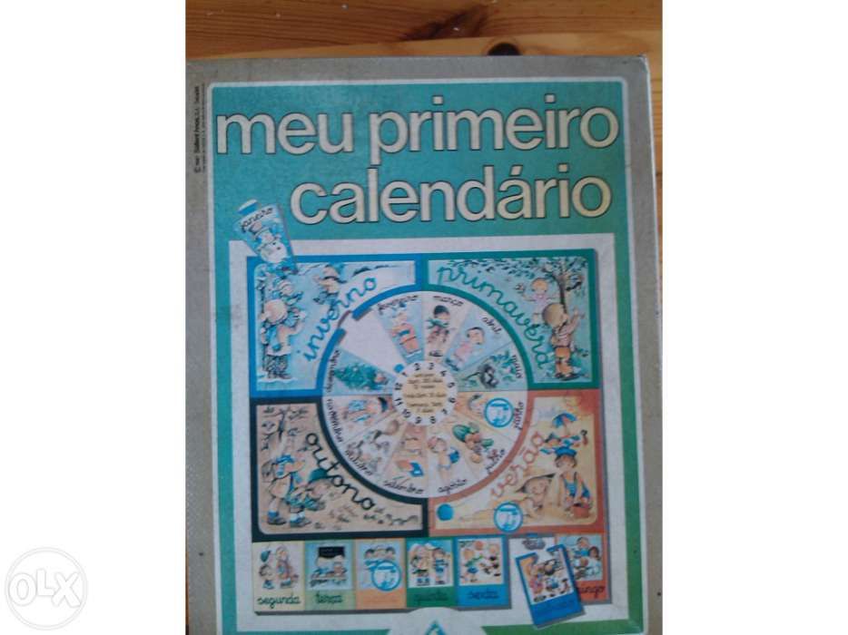 O meu primeiro calendário