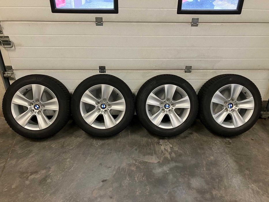 BMW F06 F10 F11 F12 koła zimowe opony 8mm Continental 225/55R17 RSC