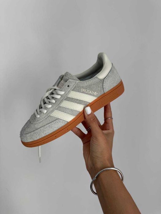Кросівки Adidas Spezial Grey White Gum premium