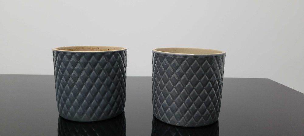 Vasos diversos em cerâmica