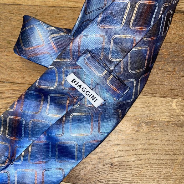 Biaggini Męski Modny Elegancki Krawat