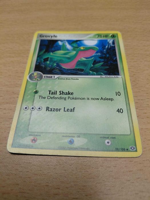 Pokemon Card- Grovyle 70 HP