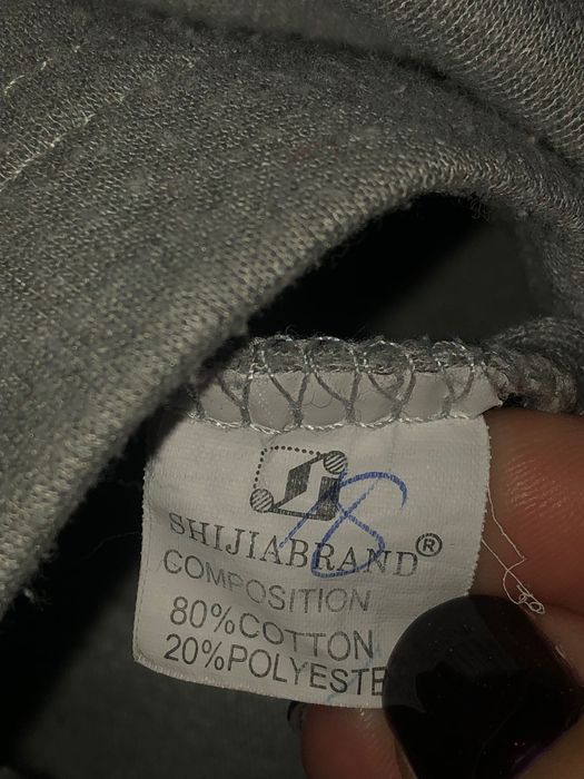 Bluza męska szara z kołnierzykiem Xl