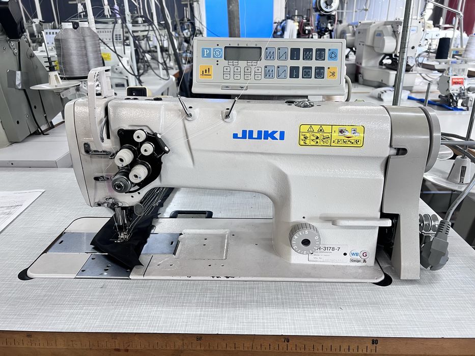 Dwuigłówka Juki LH-3178-7 duże chwytacze automat 230V 6,4mm