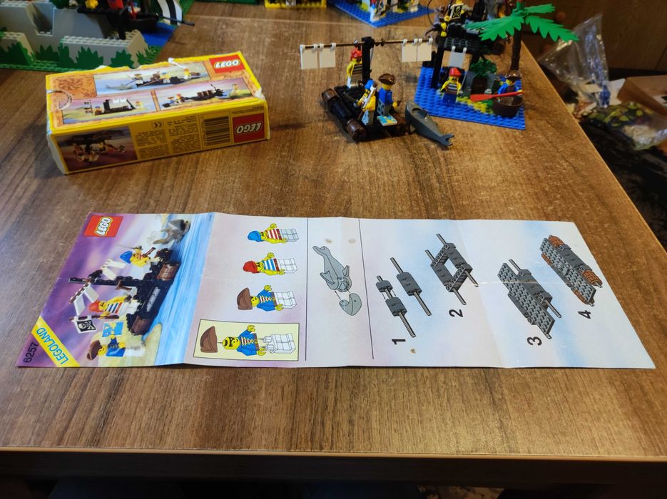 Lego 6257 Pirates z pudełkiem i instrukcją stan bdb 100% kompletny