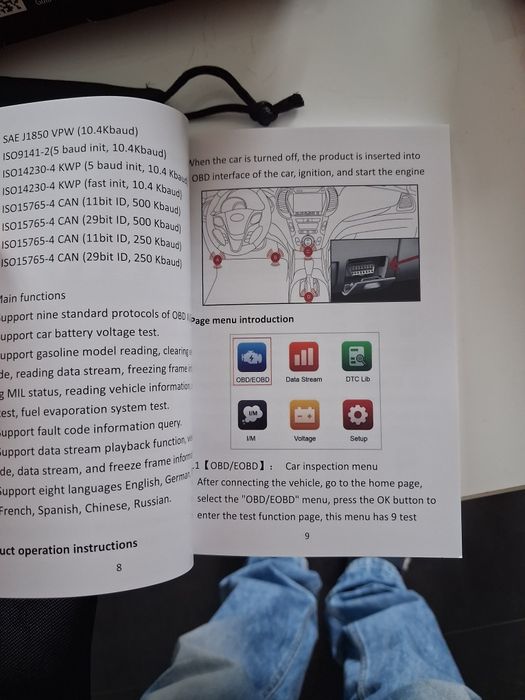 Diagnóstico de carro novo