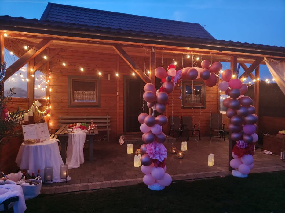 domek na Kaszubach kaszuby jacuzzi, balia, ogrodzony sauna beczka