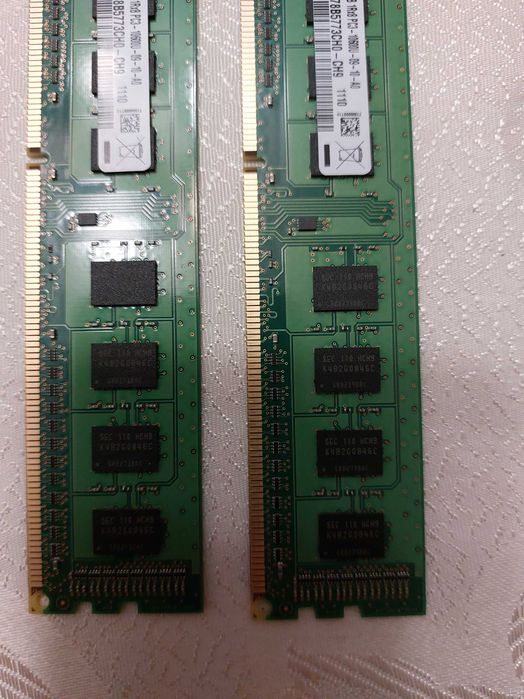 Оперативна пам"ять DDR3 2GB 1Rx8 PC3-1600U-09-10-A0