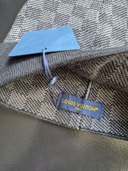 Czapka zimowa LV cioemnoszara