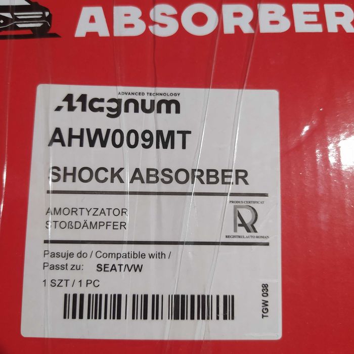 Амортизатори Magnum AHW009MT