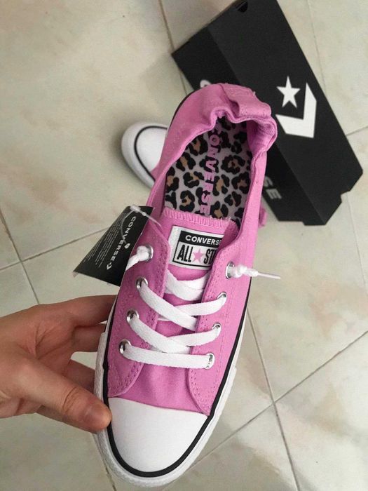 sapatilhas all star converse cor de rosa tigresa 40 tenis mulher