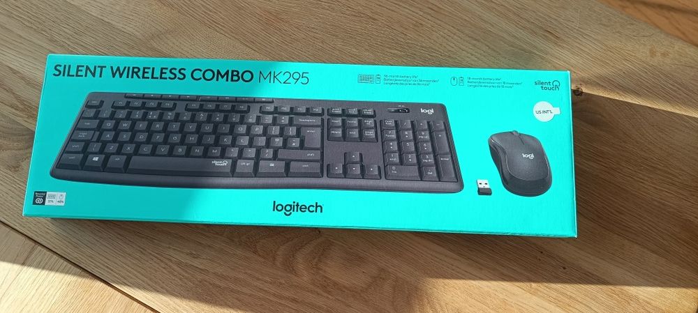 Nowa klawiatura Logitech MK295 zaplombowana