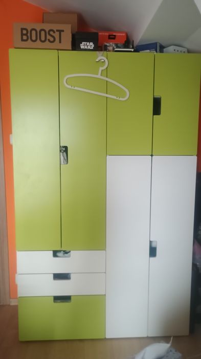 Ikea Szafa + ława z pojemnikiem na zabawki do pokoju dziecięcego