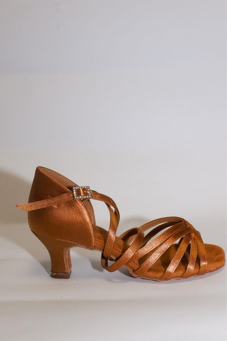 Босоніжки для танців, латина, каблук 5,5