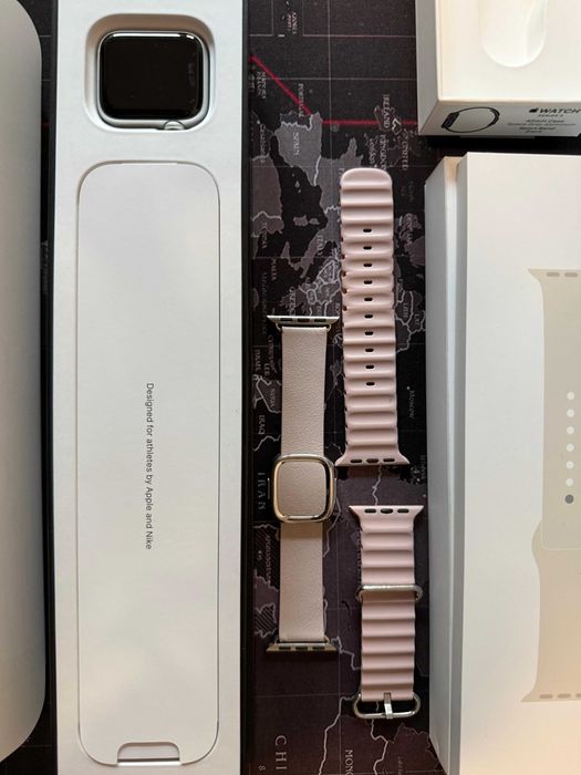 Apple Watch Series 6 40mm com outras bracelete