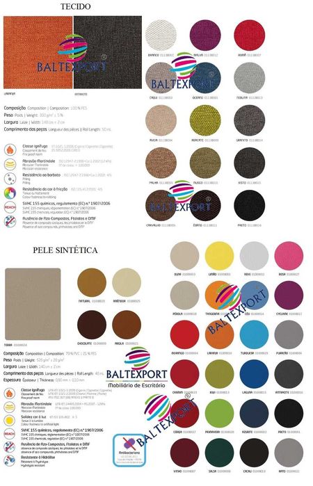 Cadeira Visitante Multiusos Escolar igreja Tecido Pele Sintética Nova