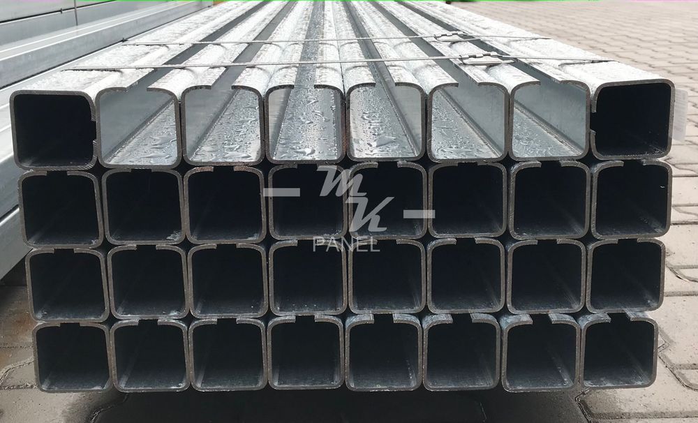 Szyna do bramy przesuwnej ocynkowana 1 gatunek 80x80x27.5*5 !PROMOCJA!