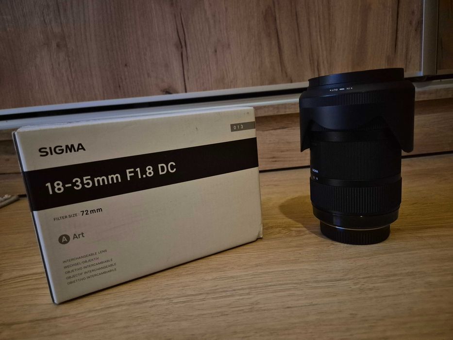 Obiektyw Sigma 18-35 mm f/1.8 Pentax