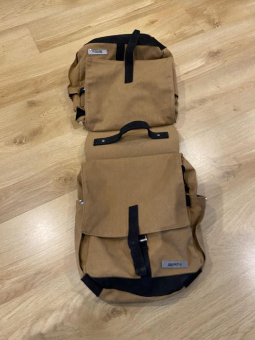 Brn Alforges Rider Canvas 22L