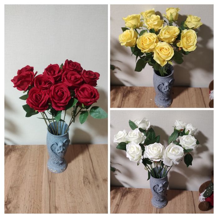 Штучні квіти . Букет квітів. Букет цветов .