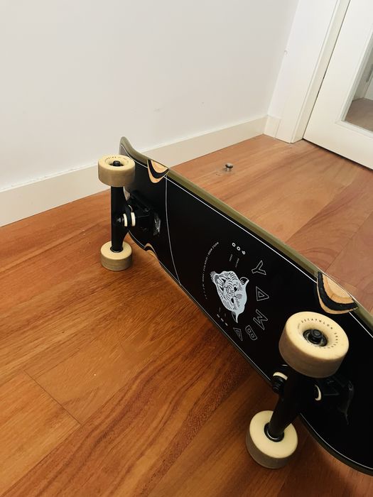 skate longboard bom estado