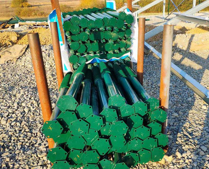 Гвинтові палі від виробника. Геошуруп. Однолопасні. Сваи винтовые