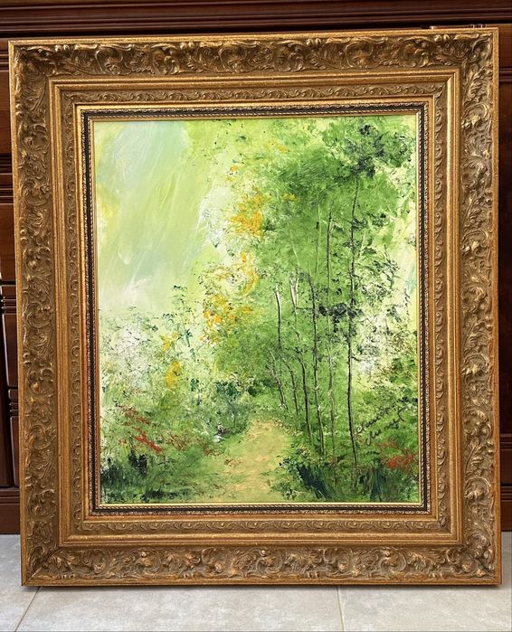 Quadro pintado em tela