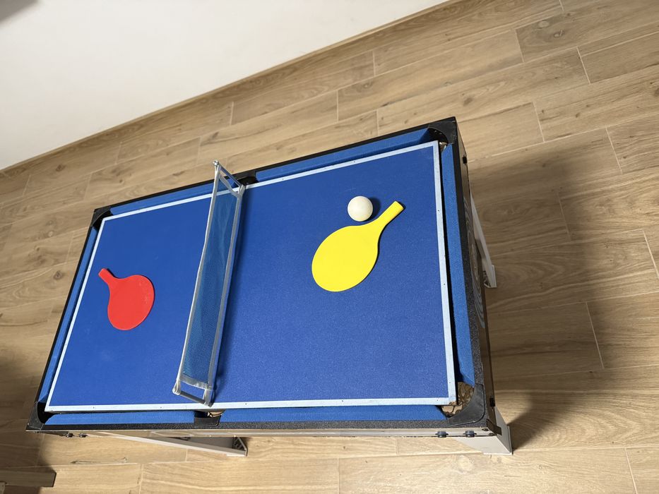 Zestaw gier 4w1 pilkarzyki, bilard, icehockey, ping-pong