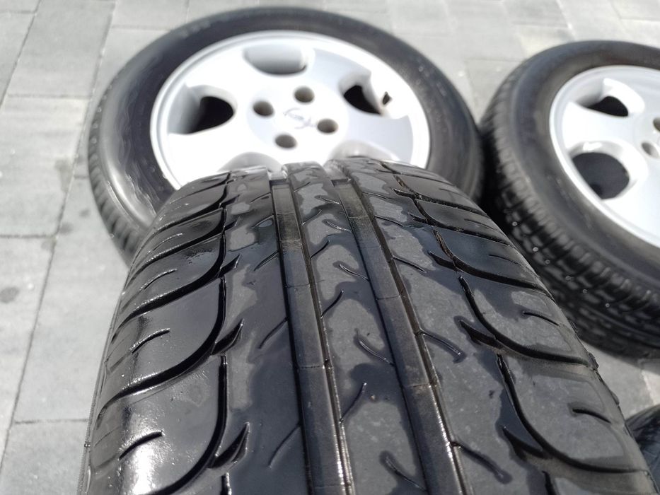 195/60/15 koła opony 4x100 letnie