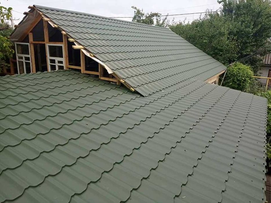 Профнастил, металочерепиця на ангар, дах, паркан, забор, підшиву!