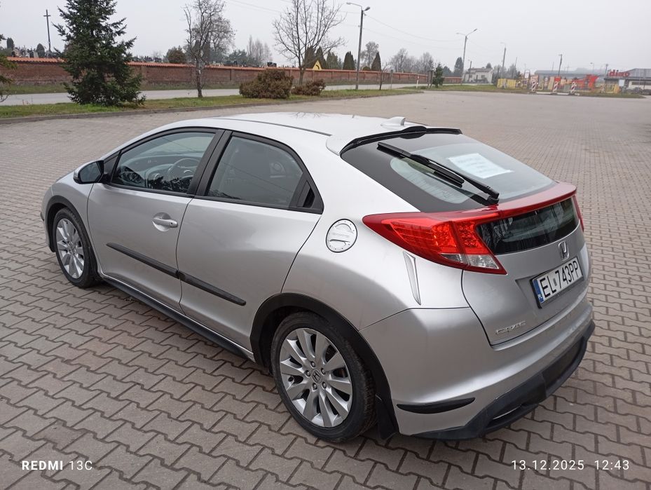 Honda Civic IX 2013r. Salon Polska#1wł#Zadbana#Kamera#Czujniki