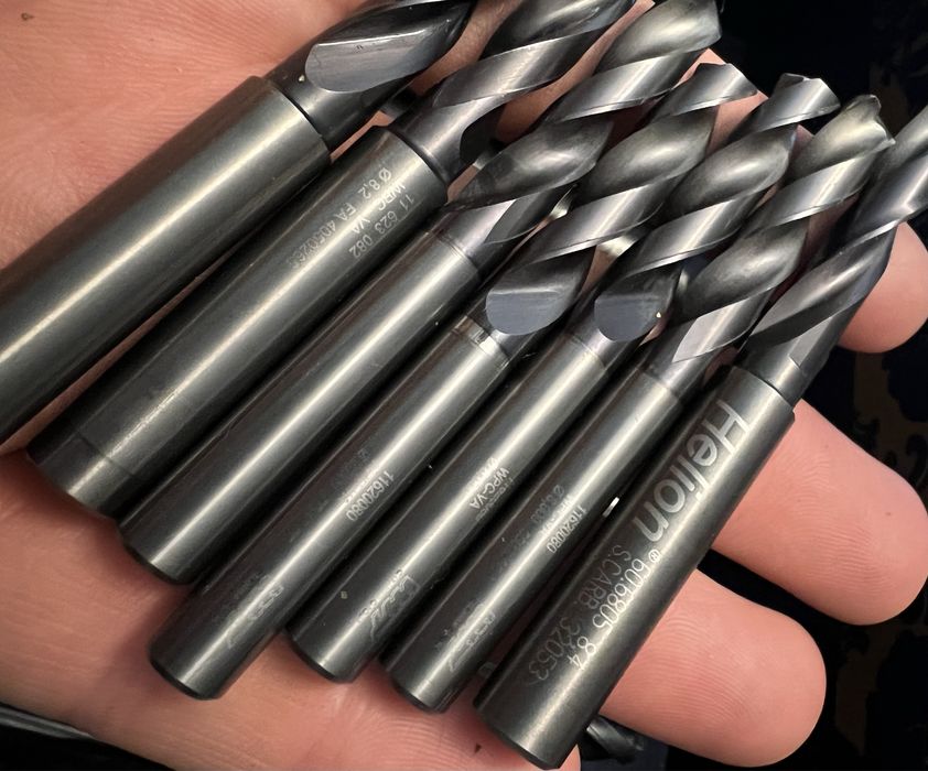 Твердосплавные сверла с отверствиями сож, победитовые сверла