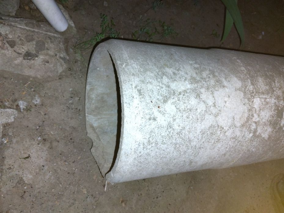 Труба асбестовая диаметром 200 и 180мм