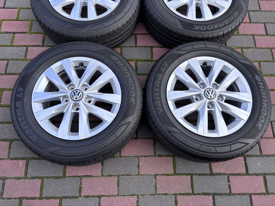 Koła VW T5 T6 205/65 R16 C Hankook Vantra 2024 Alu 7E0 Demo 5x120